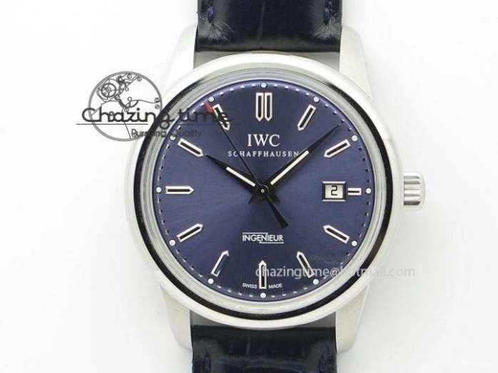 MIROTIME 1229 MARK XVIII Le Petit Prince IW327004 SS FKF 1:1 Best Edition Blue Dial On Brown Leather Strap Trendsetting 7117